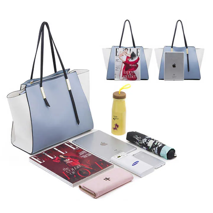 حقيبة يد كبيرة من الجلد الصناعي ,Large faux leather handbag