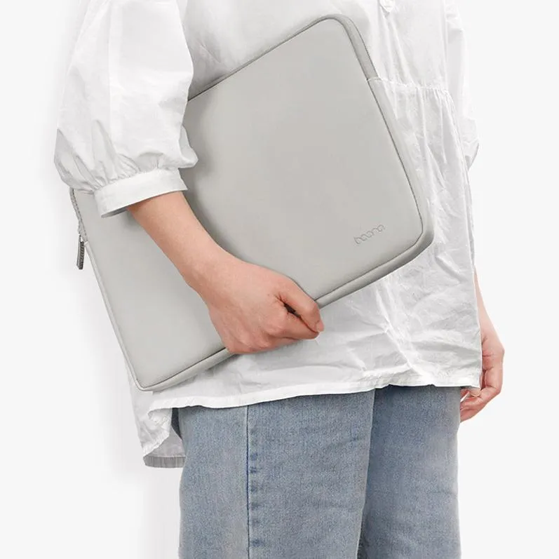 13-14 Inch Pink Pu Leather Laptop Bag