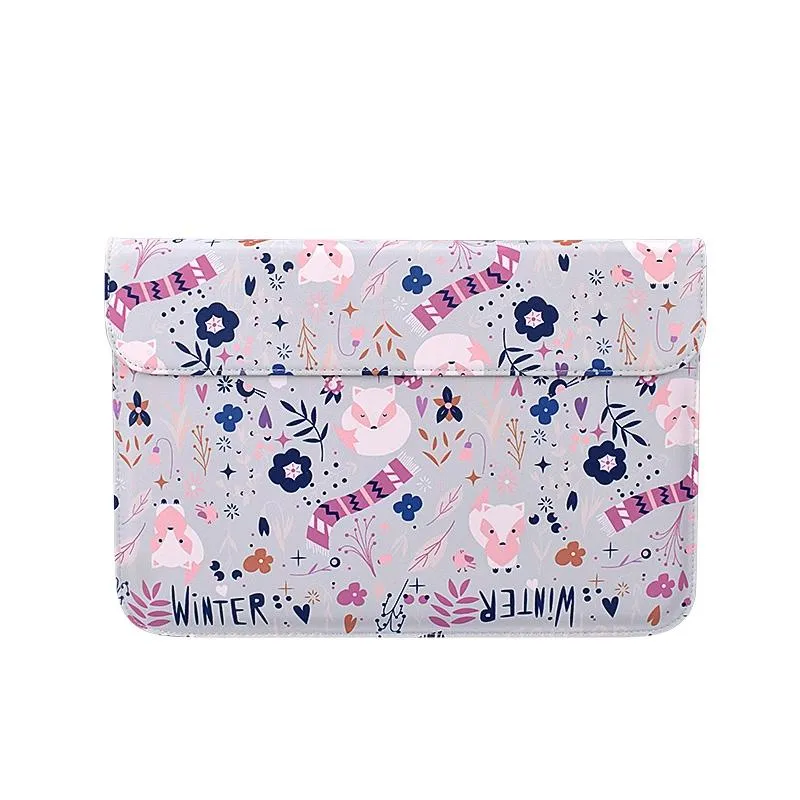 13.3 Inch Cat Laptop Sleeve Bag In Pu & Nylon