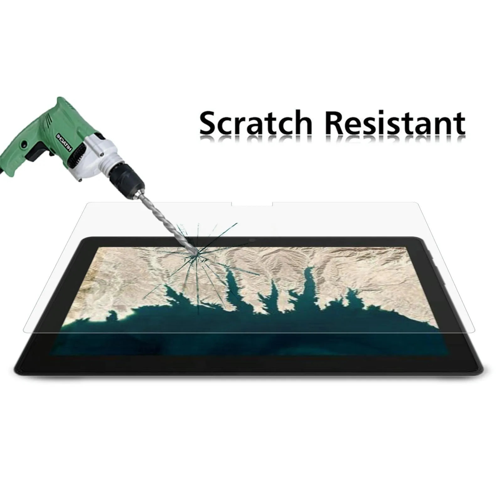 2-Pack Tempered Glass Film For Lenovo 10E Chromebook - 9H 2.5D Explosion-Proof