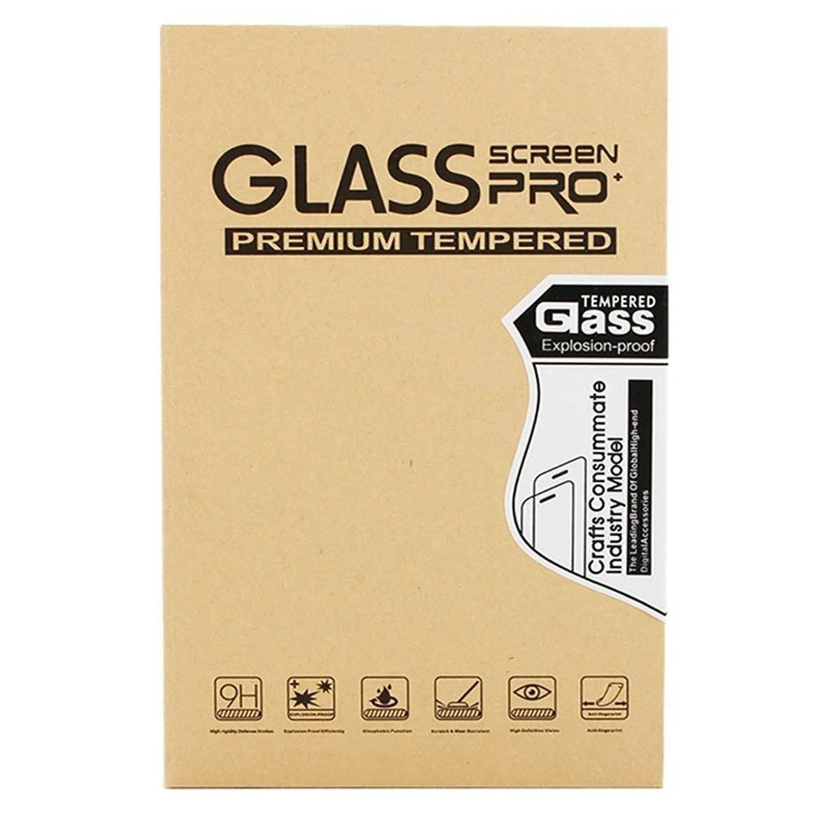 2-Pack Tempered Glass Film For Lenovo 10E Chromebook - 9H 2.5D Explosion-Proof