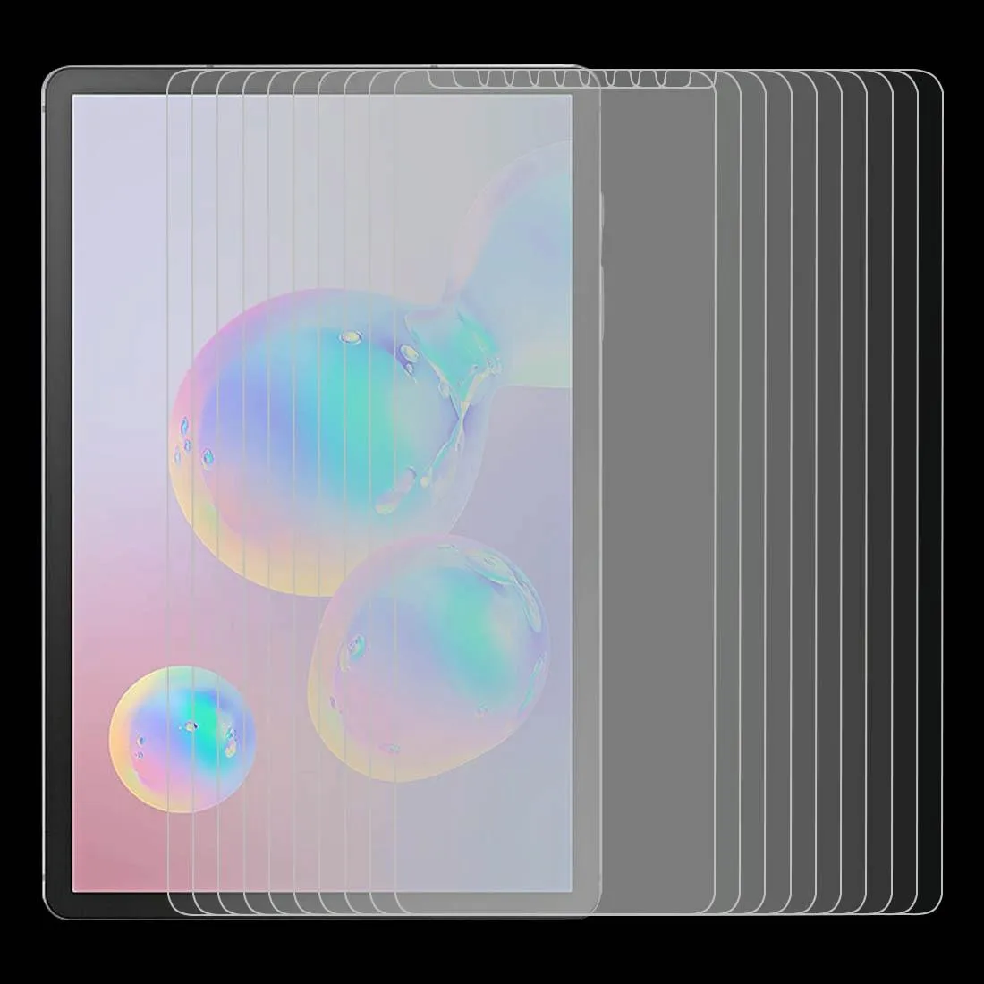 25-pack 0.4mm Tempered Glass Film for Samsung Galaxy Tab a 8.0 2019 / T295 - 9h Explosion-proof