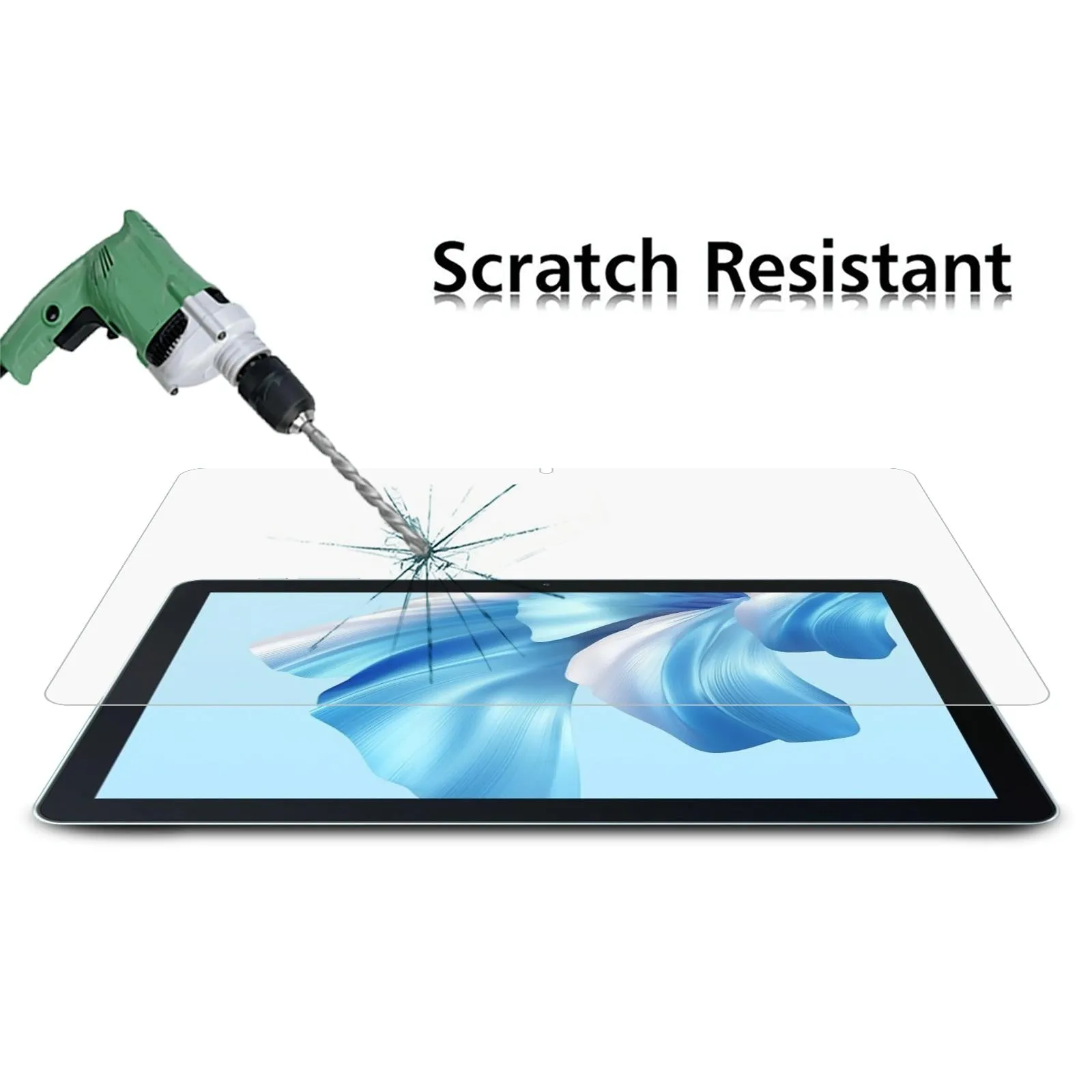 25-Pack Tempered Glass Tablet Film For Oscal / Google Pixel Tablets