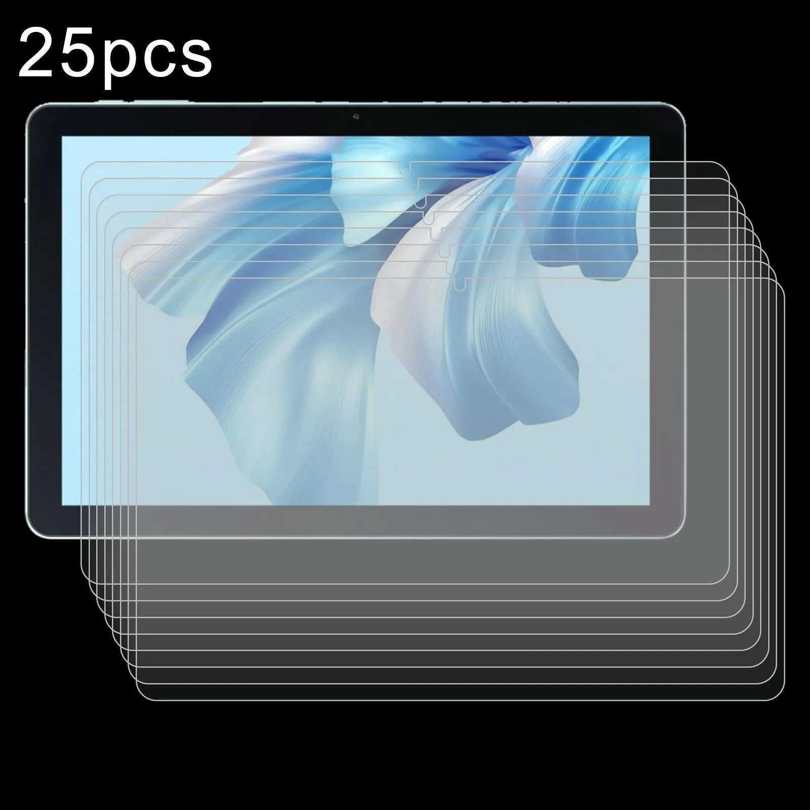 25-Pack Tempered Glass Tablet Film For Oscal / Google Pixel Tablets