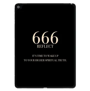 666 - Angel Numbers iPad Case