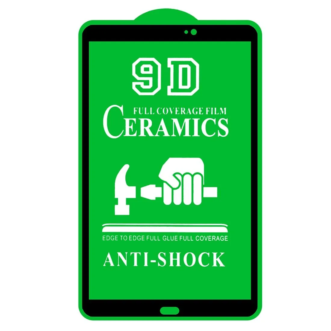 9d Full Glue Ceramic Film for Samsung Galaxy Tab a 10.1 2016 - 25 Pcs