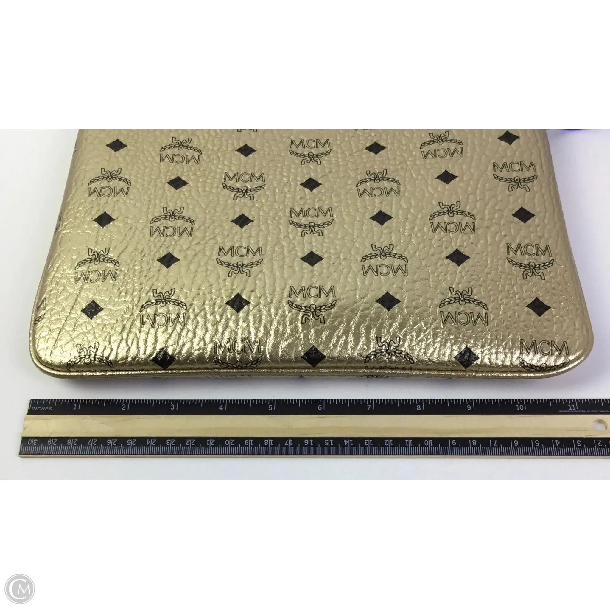 Clutch Luxury Designer By Mcm, Size: Large