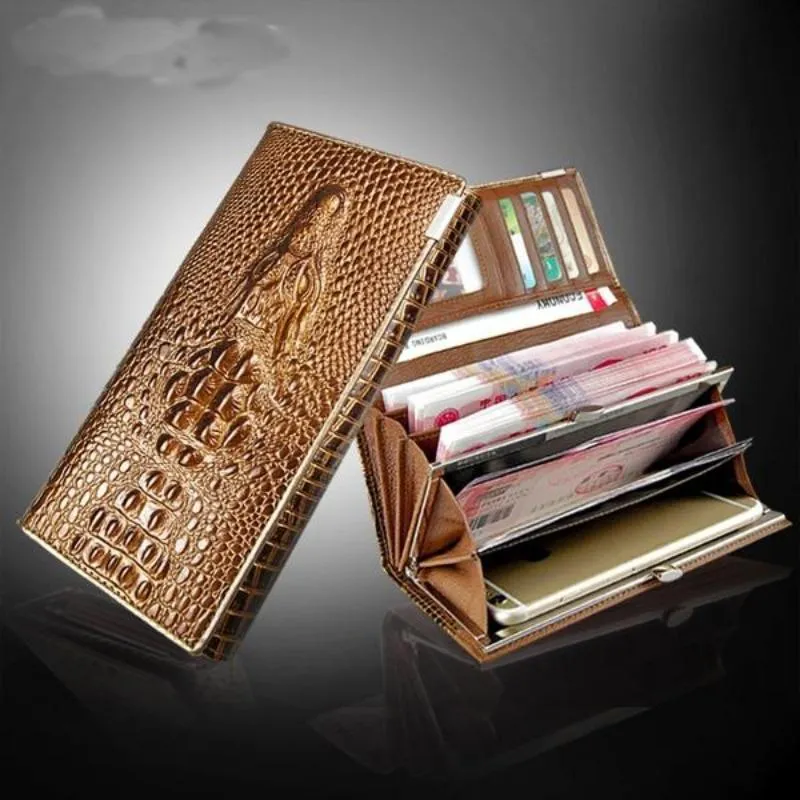 Fioretta | Elegant Embossed RFID Wallet