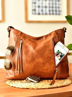 Georgia | Elegant Vintage Leather Bag