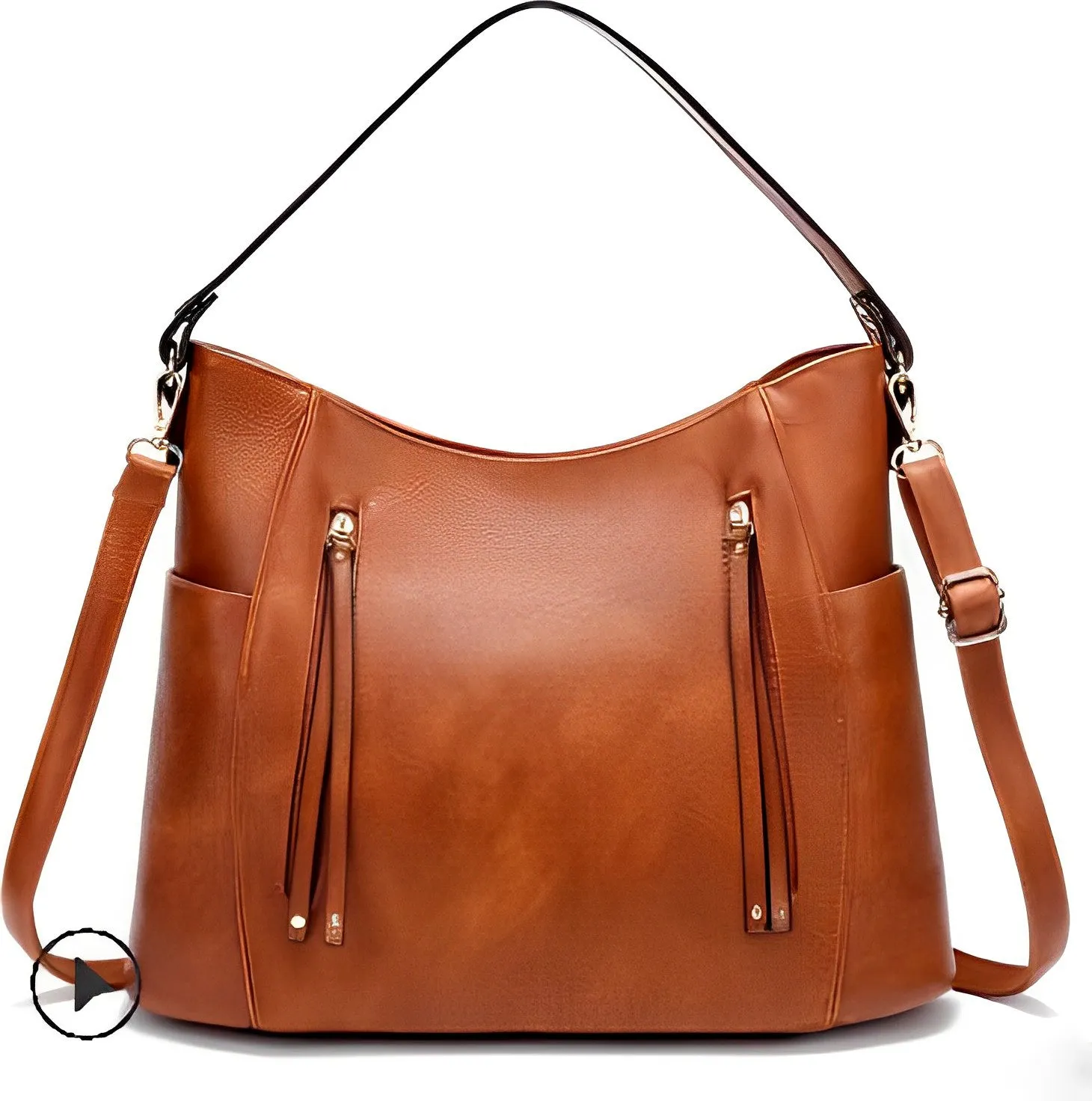 Georgia | Elegant Vintage Leather Bag