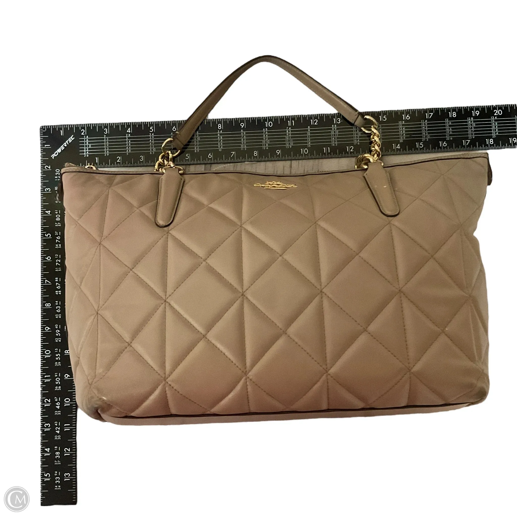 Handbag Designer By Coach, Size: Medium