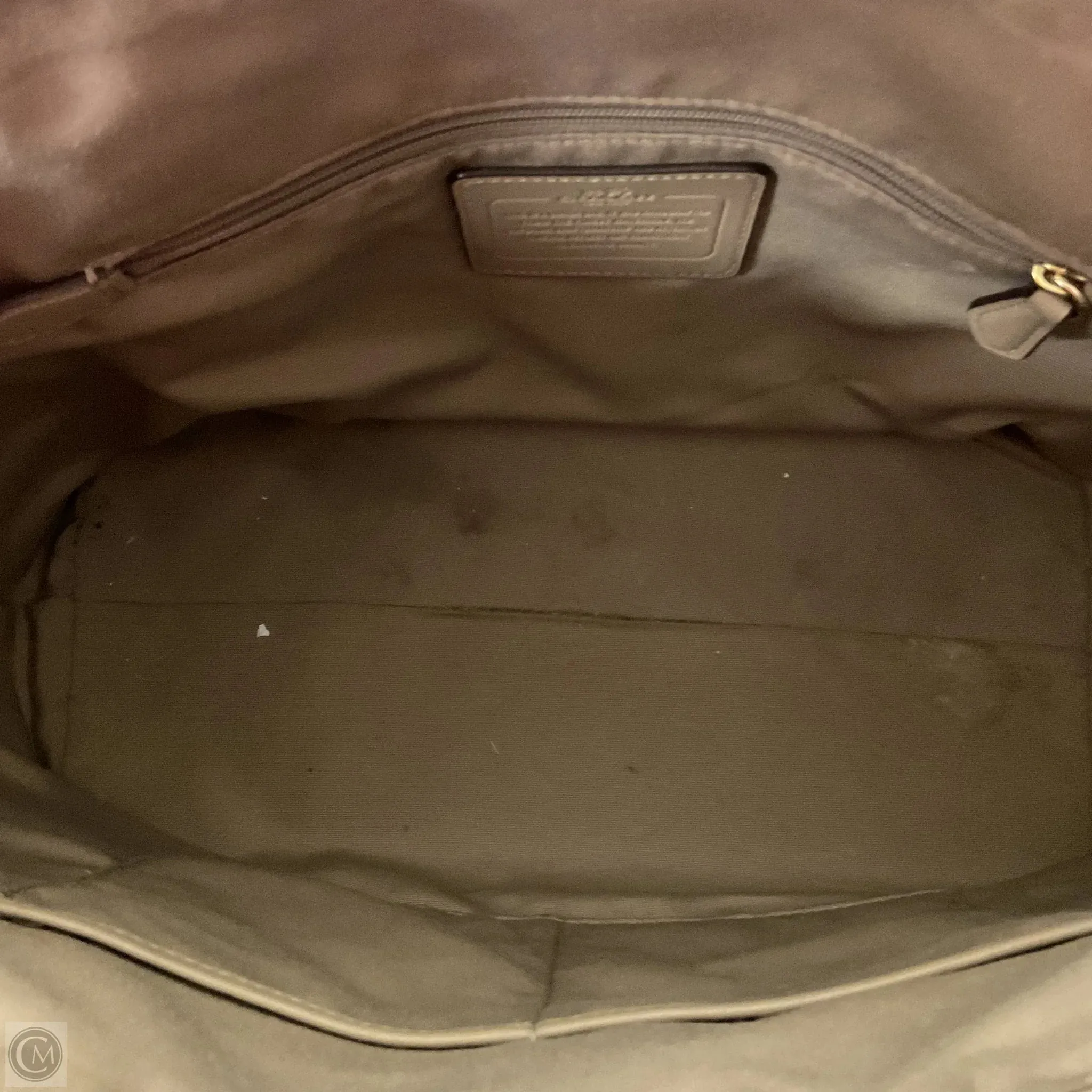 Handbag Designer By Coach, Size: Medium