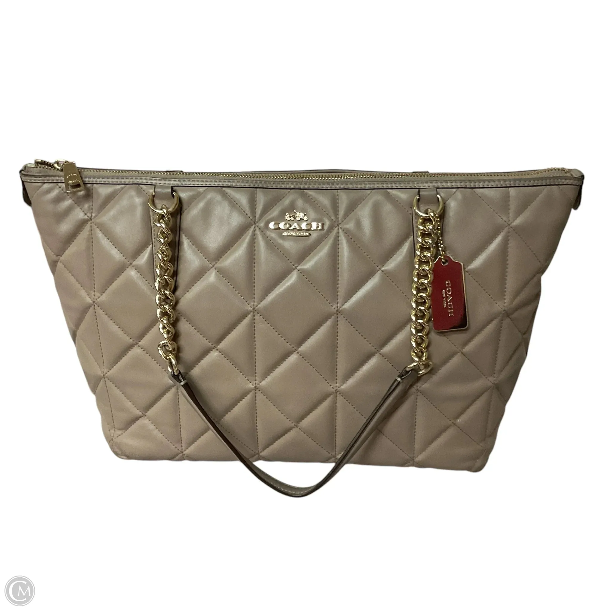 Handbag Designer By Coach, Size: Medium