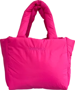 Hooda Beauty Pink Large Puffer Tote Bag One Size