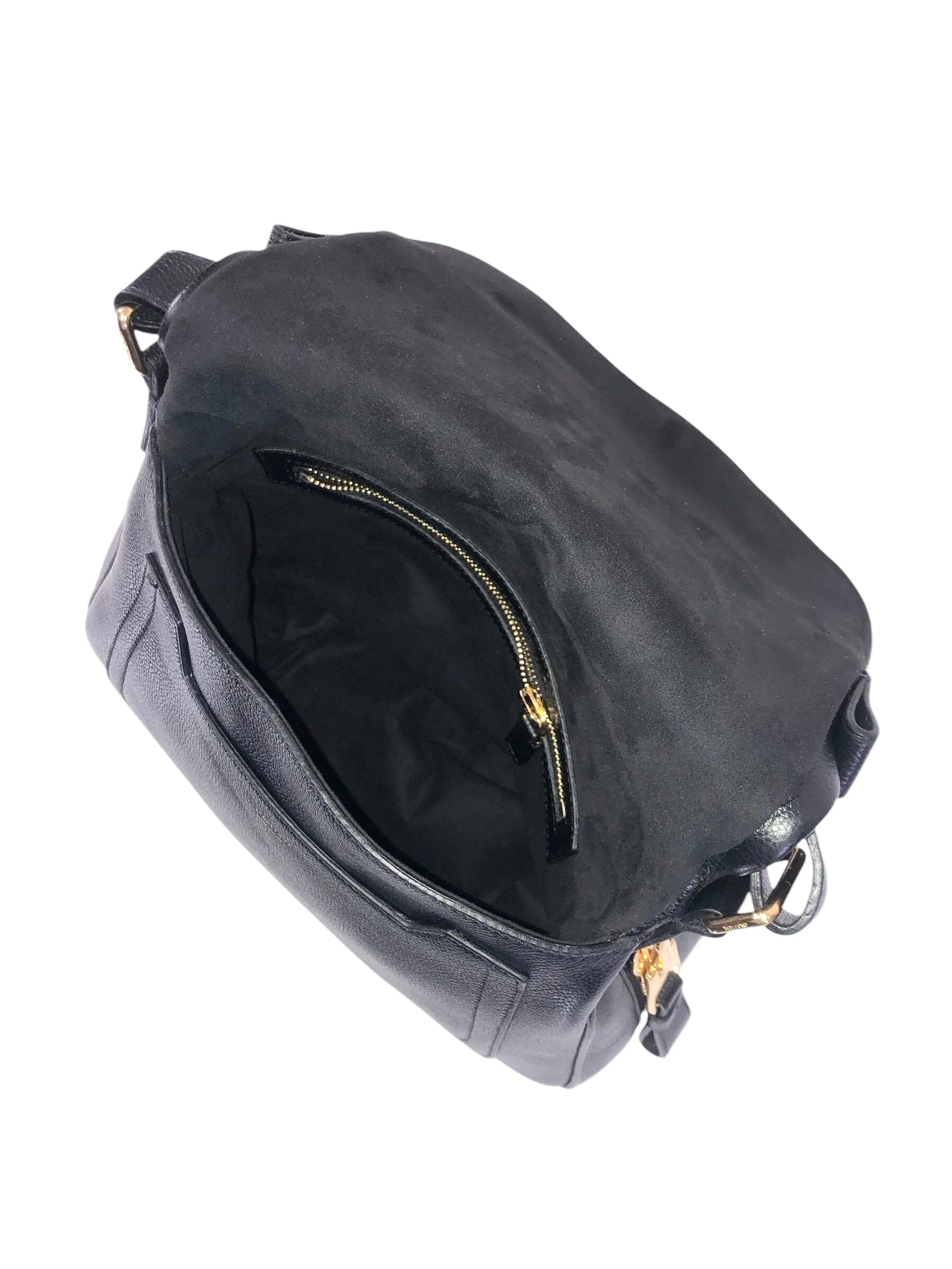 Jennifer Medium Double Strap Bag Grained Calf Leather