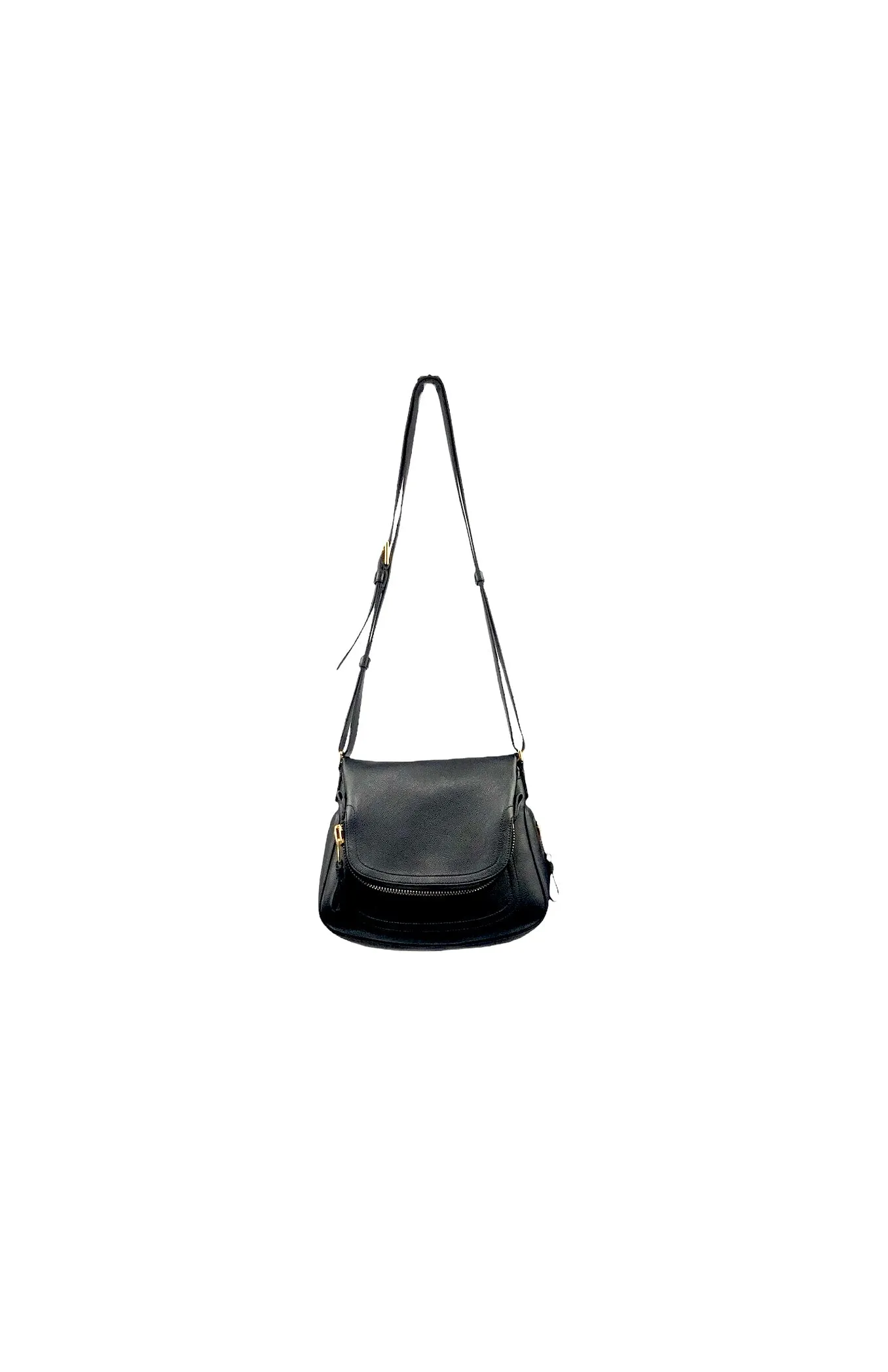 Jennifer Medium Double Strap Bag Grained Calf Leather