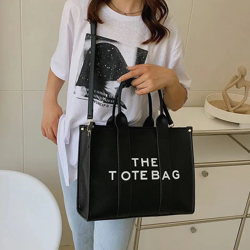 Luxury Designer Bag Tote Women Handbags Letter Shoulder Bags Brands Soft PU Shopper Purses Crossbody Bags for Women Clutch