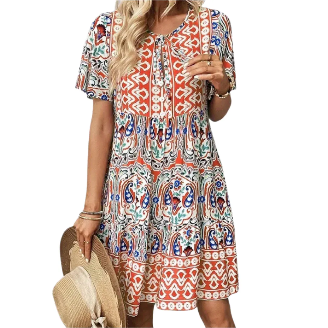 Mia | Stylish Printed Dress