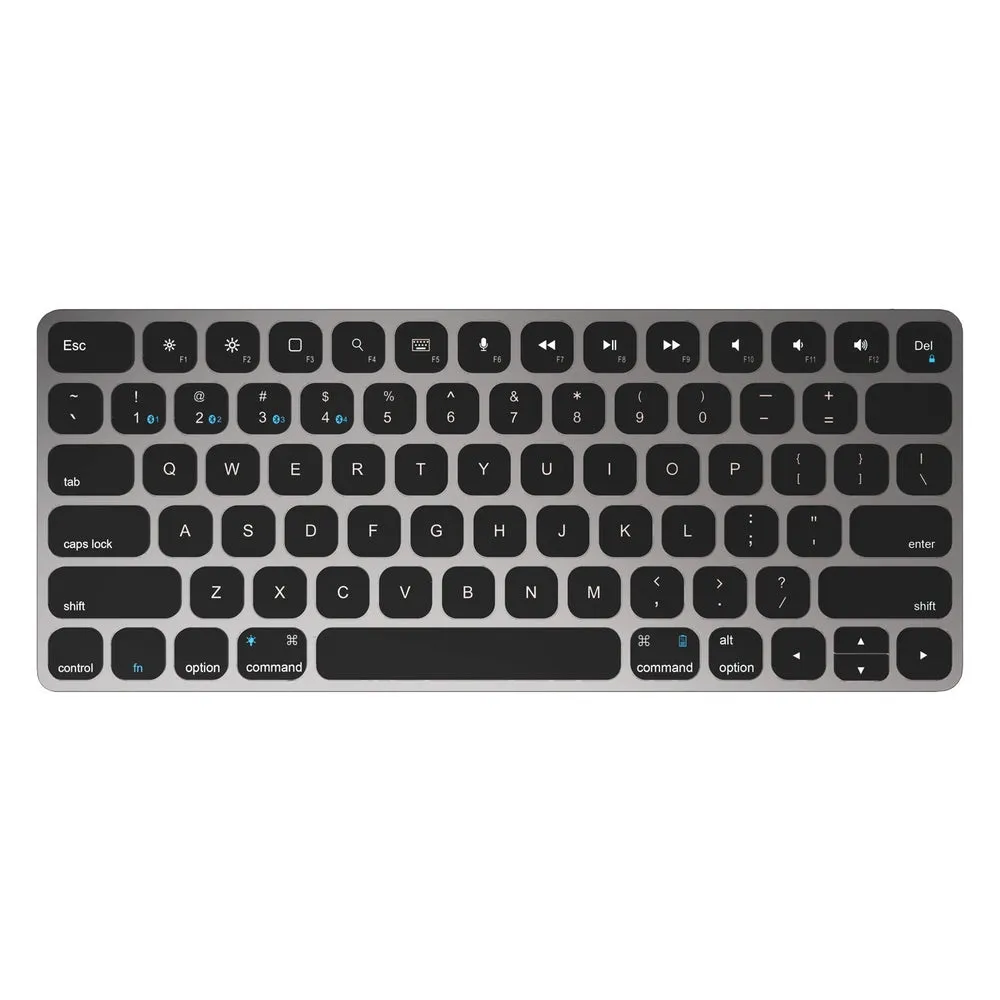 [OPEN BOX] KANEX Ultraslim Mini Multi-Sync Premium Bluetooth Keyboard (Sync 4 Devices)