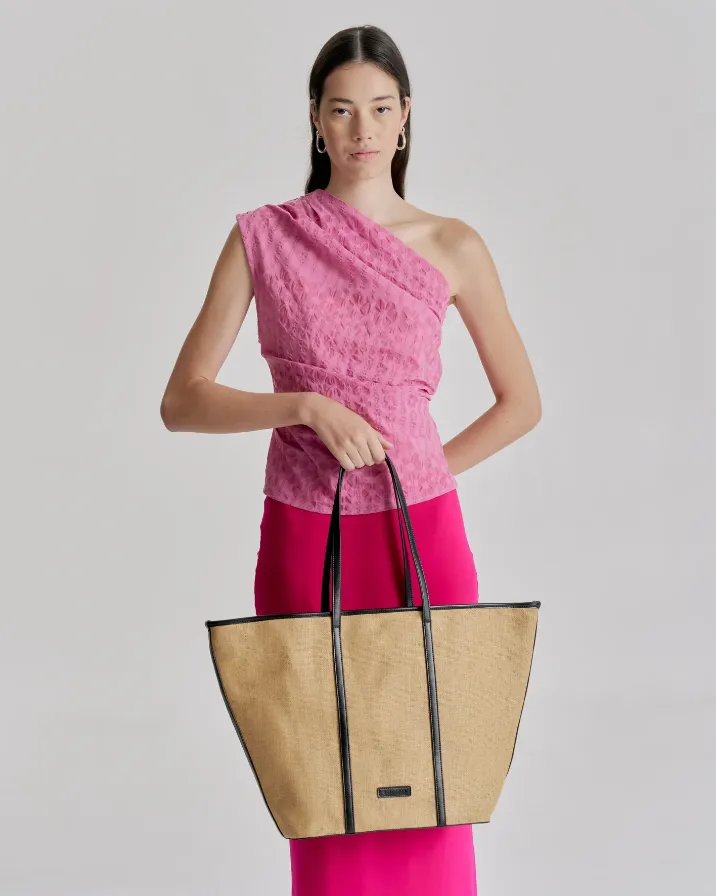 Ritual Large Tote Bag Natural/Black