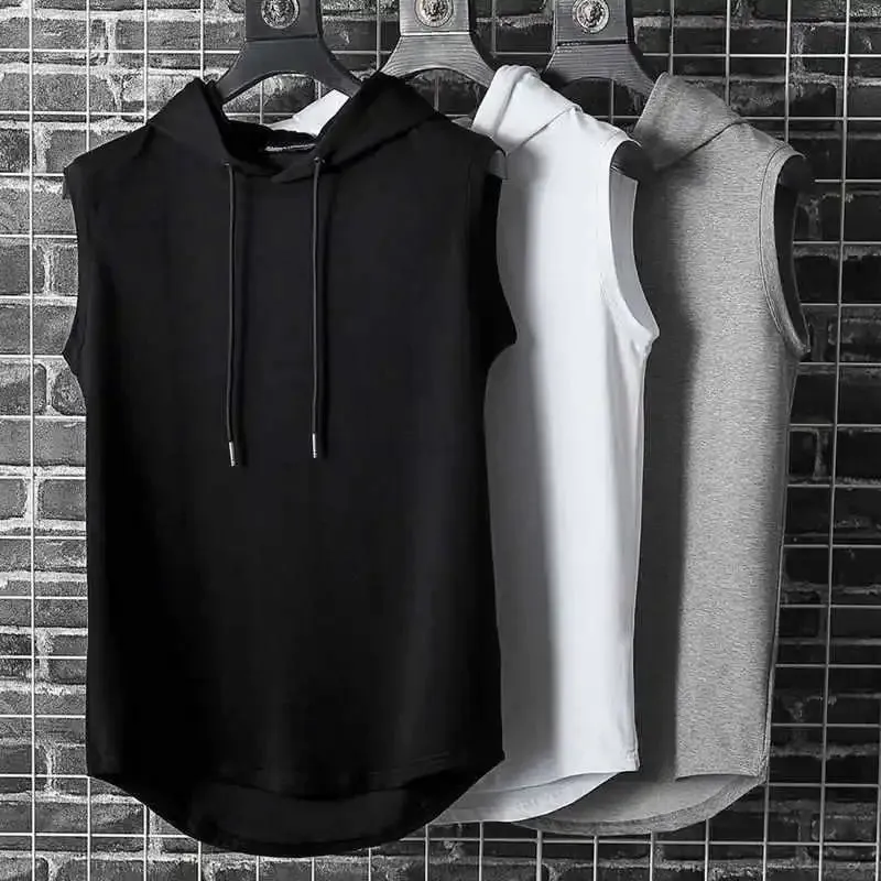 Unisex's Stylish Hooded Tank