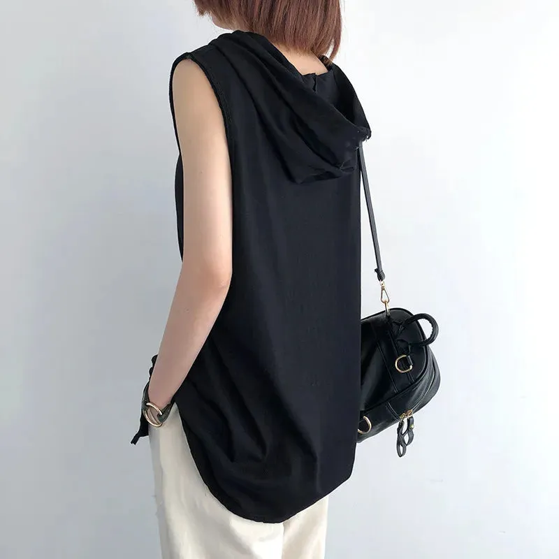Unisex's Stylish Hooded Tank