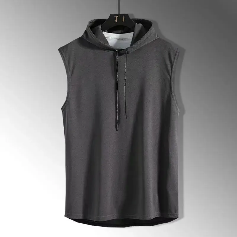 Unisex's Stylish Hooded Tank